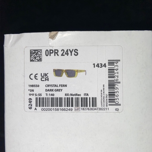 Prada 0PR 24YS crystal fern runway sunglasses OS UNI​​​​ - Picture 14 of 15